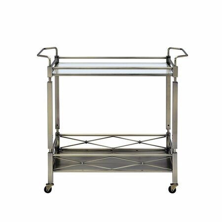 MADE-TO-ORDER Serving Cart - Antique Brass MA3092581